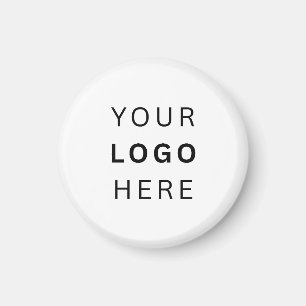Anpassbar Ihr Logo Foto Business Swag Merch Magnet