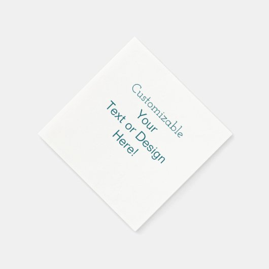 Anpassbar/ Ihr Text oder Design hier! Serviette (Ecke)