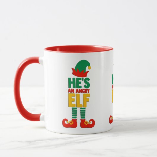 Anpassbar ist er ein wütender Elf Tasse (Links)