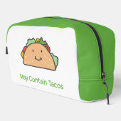 Anpassbar kann Tacos Happy Taco enthalten Waschbeutel (Rechte Ecke)