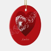 Anpassbar: Liebe Keramik Ornament (Rechts)