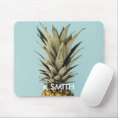  Anpassbar.Monogrammm. Tropisch. Ananas. Mousepad (Mit Mouse)
