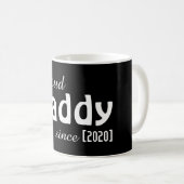 Anpassbar Proud Daddy seit der Tasse! Kaffeetasse (VorderseiteRechts)