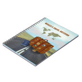 (Anpassbar) ReiseNotebook Notizblock (Linke Seite)