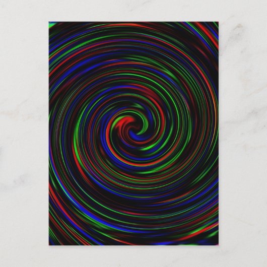 Anpassbar schwenken postkarte (Vorderseite)