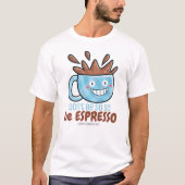 Anpassbar sein Espresso T-Shirt (Vorderseite)