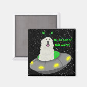 Anpassbar Sie sind aus dieser Welt! Magnet (Vorderseite/Rückseite)