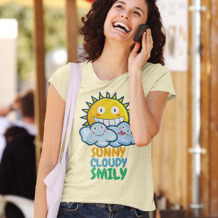 Anpassbar Sonnenwolkenkleidung T-Shirt