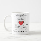 Anpassbar, wenn ich möchte, dass Sie als Nächstes Kaffeetasse (Links)