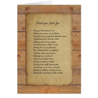 (Anpassbar) Western Style Vatertag Card