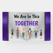 Anpassbar Wir sind in diesem Banner (Horizontal)