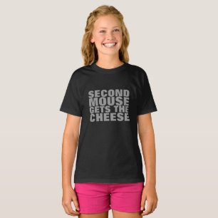 ANPASSBAR Zweite Maus bekommt den Käse T-Shirt