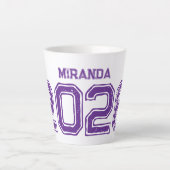 Anpassbare 2026 Fett gedruckte Keramik Latte Tasse (Vorderseite)