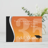 Anpassbare 35-Jahres-Wiedersehen Einladung (Stehend Vorderseite)