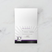 Anpassbare 40-jährige Wiedersehen-UAWG Einladung (Innenseite)