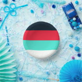 Anpassbare 7-Zoll-Papierbox für Ereignisse Pappteller (Party)