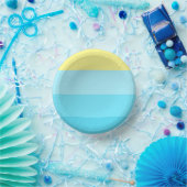 Anpassbare 7-Zoll-Papierbox für Ereignisse Pappteller (Party)