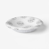 Anpassbare 7-Zoll-Papierbox für Ereignisse Pappteller (Gewinkelt)