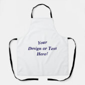 Anpassbare All-over-Print-Schürze Schürze (Vorderseite)