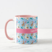 Anpassbare Alpaka/Llama Tasse (Links)