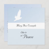 Anpassbare Ankündigung von Tod/Abgang (Vorne/Hinten)