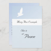 Anpassbare Ankündigung von Tod/Abgang (Vorne/Hinten)