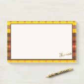 Anpassbare Anmerkungen Post-it Klebezettel (Auf Schreibtisch)