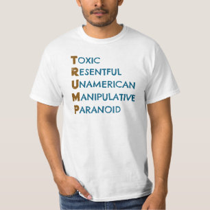 Anpassbare Anti-Trump-Akronym T-Shirt