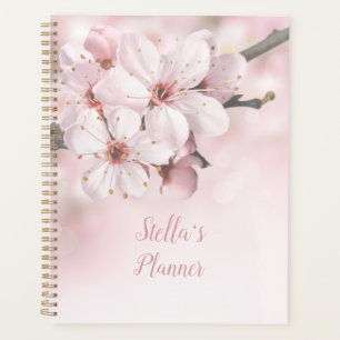 Anpassbare Apple Blossom Spiralplaner Planer