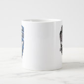 Anpassbare Arktis Im Flugzeug 20oz Jumbo-Tasse (Vorderseite)