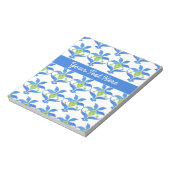 Anpassbare Art Nouveau Muster Editor oder Jotter Notizblock (Rotiert)