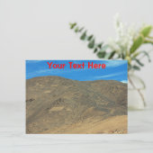 Anpassbare Atacama-Geoglyphen-Karte (Stehend Vorderseite)