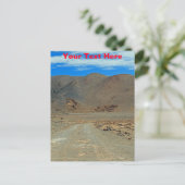 Anpassbare Atacama-Geoglyphen-Postkarte Postkarte (Stehend Vorderseite)