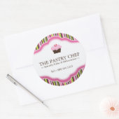 Anpassbare Aufkleber für die Backbäckerei (Umschlag)