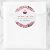 Anpassbare Aufkleber für die Backbäckerei (Tasche)