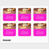 Anpassbare Aufkleber für Hochzeitsplaner (Blatt)