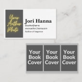 Anpassbare Author Multi-Book-Visitenkarte Visitenkarte (Vorne/Hinten)