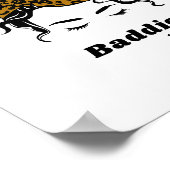 Anpassbare Baddie Poster (Ecke)