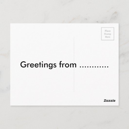 Anpassbare Bananen mit Text Postkarte (Rückseite)