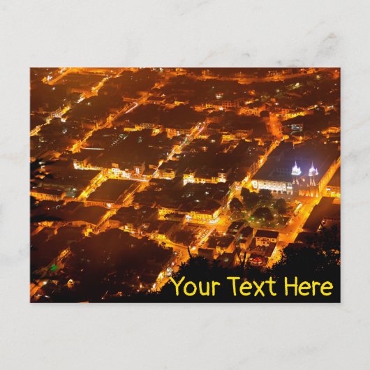 Anpassbare Banos, Ecuador Postkarte (Vorderseite)