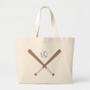 Anpassbare Baseball-Bat- und Ball-Tasche Jumbo Stoffbeutel