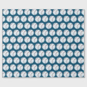 Anpassbare Baseball Geschenkpapier (Flach)