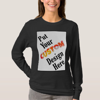 Anpassbare Basis-Long-Sleeve T - Shirt Multicolor