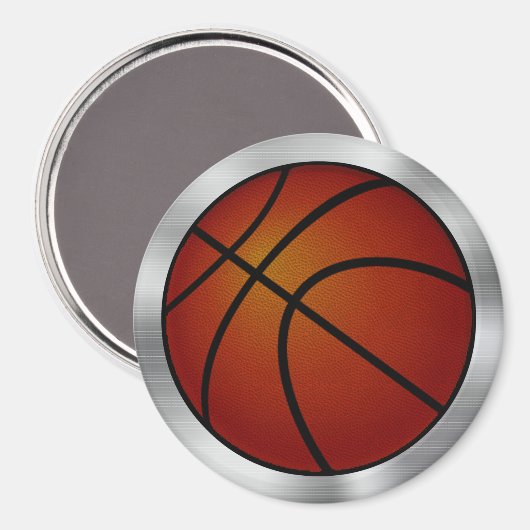 Anpassbare Basketballmagnete Rabatte Magnet (Vorderseite/Rückseite)