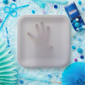 Anpassbare Beängstigende Halloween-Platte Pappteller (Party)