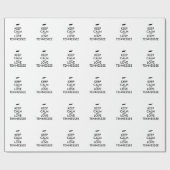 Anpassbare BEHALT-CALM und LIEBE TENNESSEE Geschenkpapier (Flach)