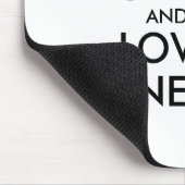 Anpassbare BEHALT-CALM und LIEBE TENNESSEE Mousepad (Ecke)