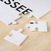 Anpassbare BEHALT-CALM und LIEBE TENNESSEE Puzzle (Seite)