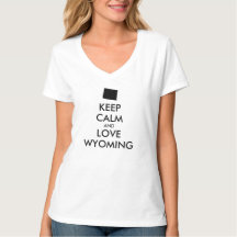 Anpassbare BEHALT-CALM- und LIEBE-WYOMING