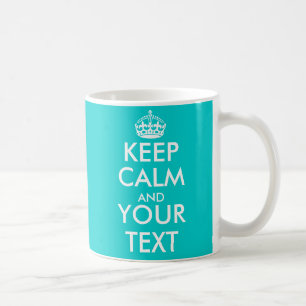 Anpassbare Behalten Calm-Tasse mit benutzerdefinie Kaffeetasse